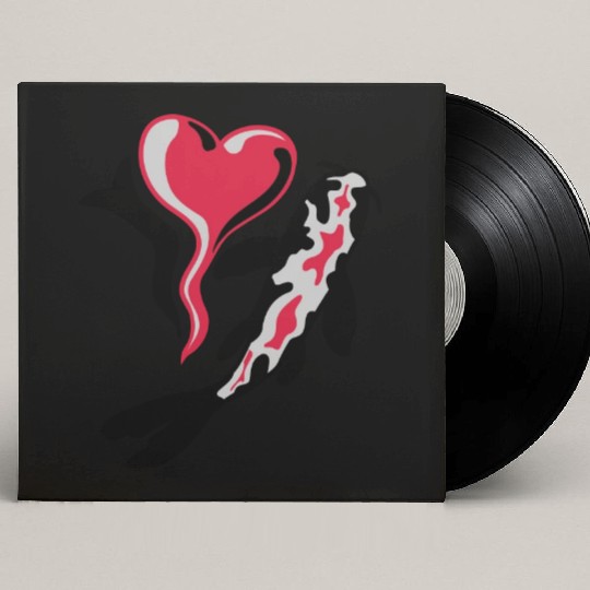I Love Koi Fish Custom Vinyl Record Sleeves
