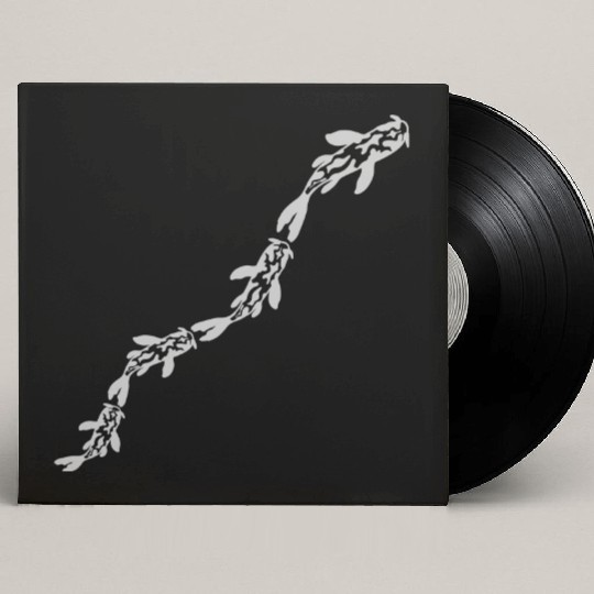 row koi fish nishikigoi Custom Vinyl Record Sleeves