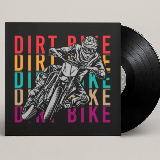 Motorcycle Motor Sports Mechanic Motor Race Custom Vinyl Record Sleeves