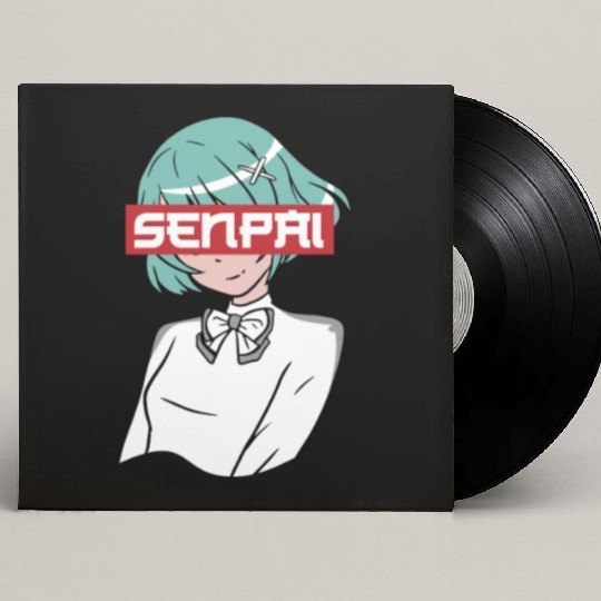 Anime Fan Lover Present Japanese Cartoon Cosplay Custom Vinyl Record Sleeves