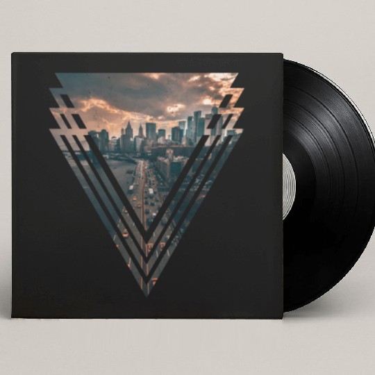Manhattan in Triangle Custom Vinyl Record Sleeves