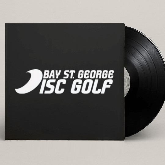 disc golf white transparent Custom Vinyl Record Sleeves