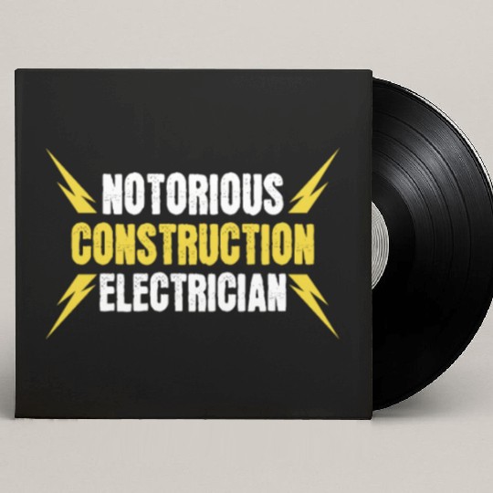 Electrician Electrical Engineer Lineman Custom Vinyl Record Sleeves