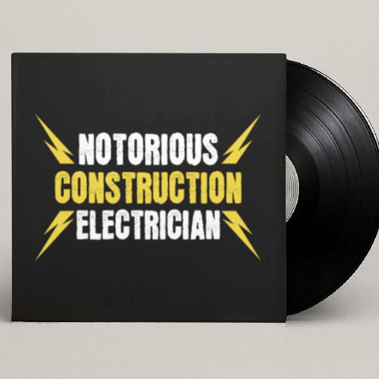 Electrician Electrical Engineer Lineman Custom Vinyl Record Sleeves