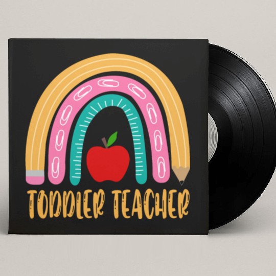Toddler Teacher Custom Vinyl Record Sleeves