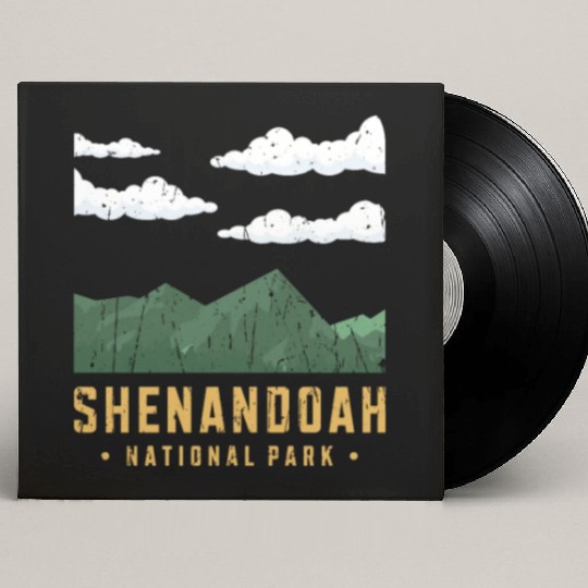 Shenandoah National Park - nature Custom Vinyl Record Sleeves