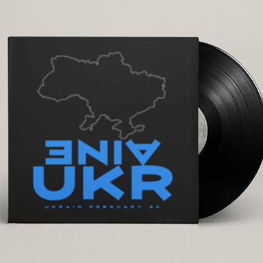 Ukraine Custom Vinyl Record Sleeves