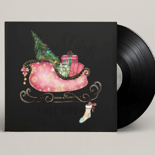 Sleigh All Day Custom Vinyl Record Sleeves