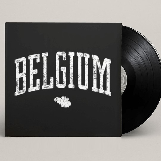 Belgium Icon Vintage Custom Vinyl Record Sleeves