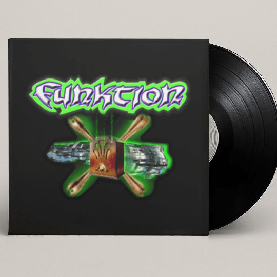 FUNKTION Band from Los Angeles Ca Rap Rock Funk Custom Vinyl Record Sleeves