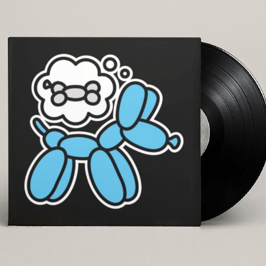 Balloon animal balloon dog balloon artist bone Custom Vinyl Record Sleeves