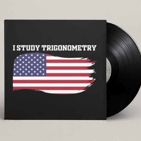 I Study Triggernometry 2nd Aamendment US American Custom Vinyl Record Sleeves