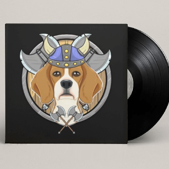 Beagle I Valhalla I Viking Custom Vinyl Record Sleeves