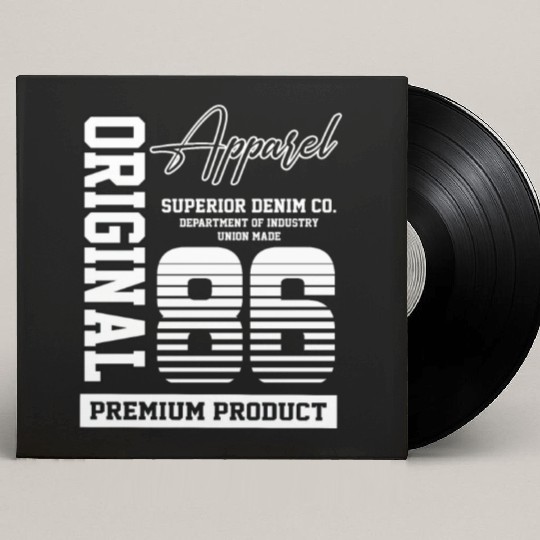 1986 Vintage Birthday Vintage Gift Retro Custom Vinyl Record Sleeves