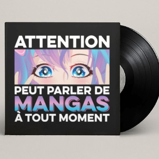 Japan Anime Kawaii Girls Kids Teen Manga Custom Vinyl Record Sleeves