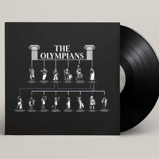 Greek Mythology Ancient Greek God Greece Goddess Custom Vinyl Record Sleeves