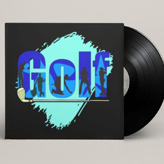 Nice golf Design Custom Vinyl Record Sleeves