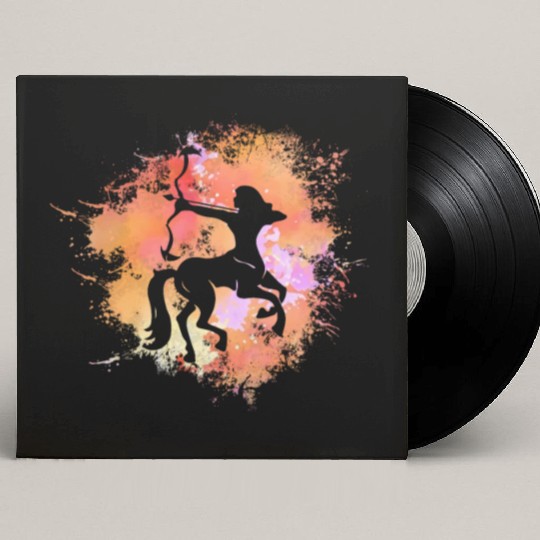 Sagittarius Zodiac Custom Vinyl Record Sleeves