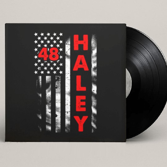 Haley Republican President Custom Vinyl Record Sleeves