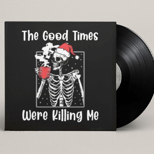 The Good Times Sobriety Anniversary Recovery Sober Custom Vinyl Record Sleeves