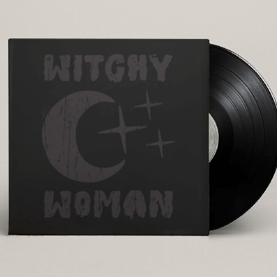 Witchy Woman - magic halloween Custom Vinyl Record Sleeves