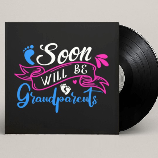 We Will Soon Become Grandparents, Be Grandparents Custom Vinyl Record Sleeves