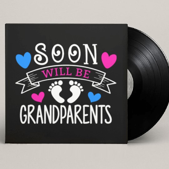 We Will Soon Become Grandparents, Be Grandparents Custom Vinyl Record Sleeves