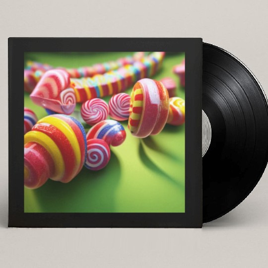 A glimpse into candy land version 1 Custom Vinyl Record Sleeves