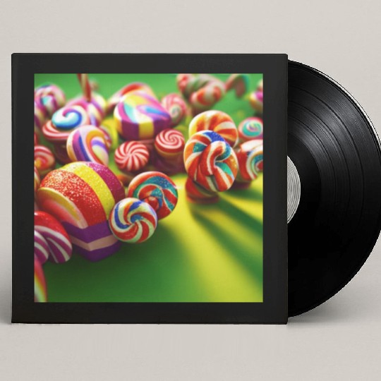 A glimpse into candy land version 2 Custom Vinyl Record Sleeves