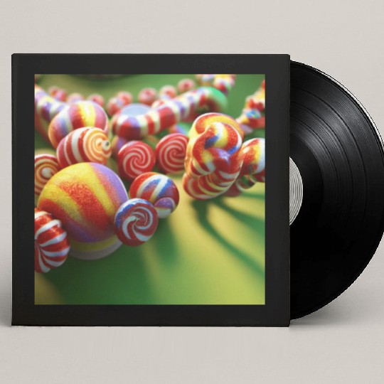 A glimpse into candy land version 3 Custom Vinyl Record Sleeves