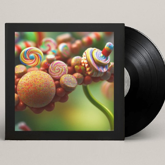 A glimpse into candy land version 4 Custom Vinyl Record Sleeves
