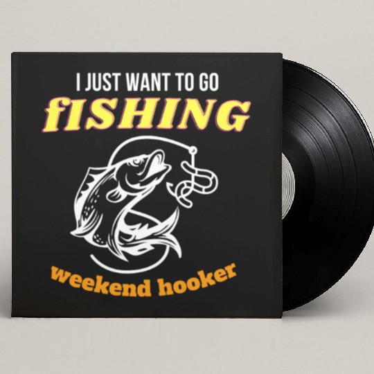 Fishing Lifestyle weekend hooker Custom Vinyl Record Sleeves
