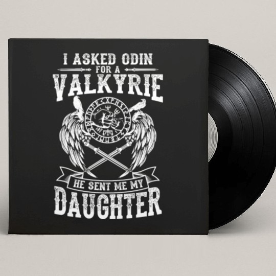 Asked For Valkyrie Viking Odin Thor Valhalla Custom Vinyl Record Sleeves