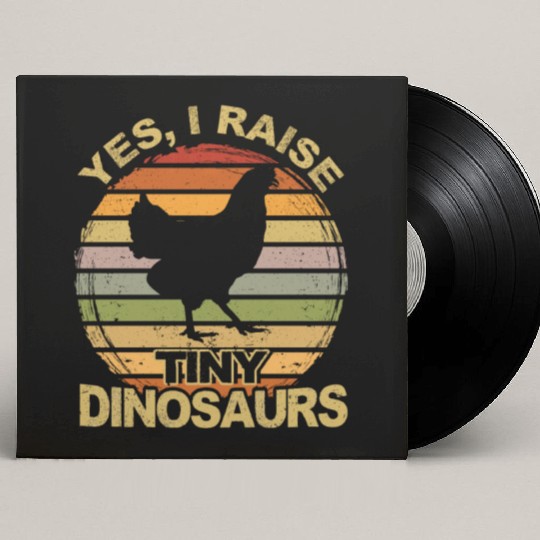 Chickens Rooster Chicken Farmer Hen Poultry Cock Custom Vinyl Record Sleeves