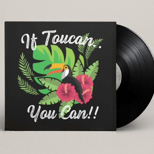 You Can Courageous Person Gift Custom Vinyl Record Sleeves