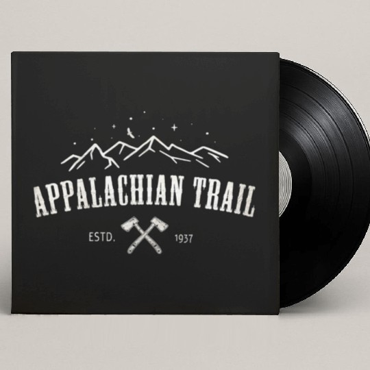Appalachian Trail AT USA Backpacking Camping Hikin Custom Vinyl Record Sleeves