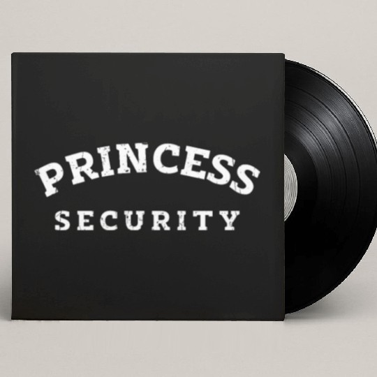 Princess Security - magical Custom Vinyl Record Sleeves