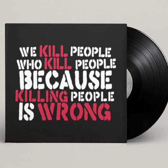 Anti War Saying - Ukraine Russia Peace Custom Vinyl Record Sleeves