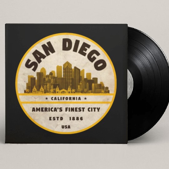 San Diego Custom Vinyl Record Sleeves