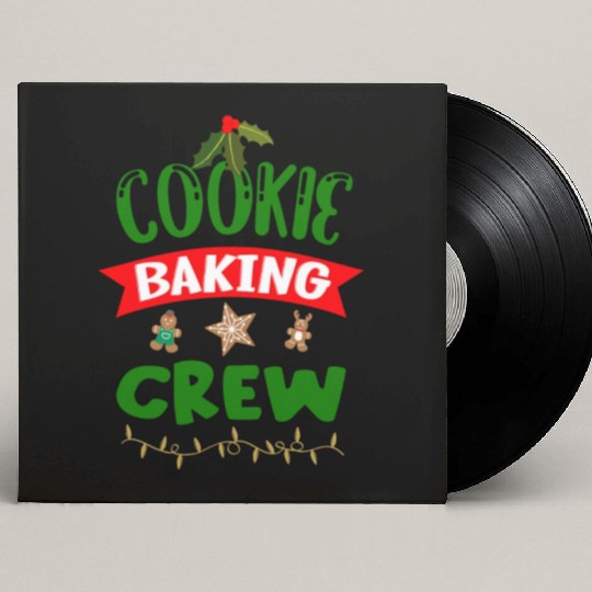 Cookie Baking Crew Custom Vinyl Record Sleeves