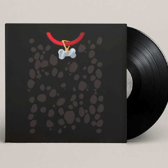 Dog Dalmatian Costume Dalmatians Spots Puppy Print Custom Vinyl Record Sleeves