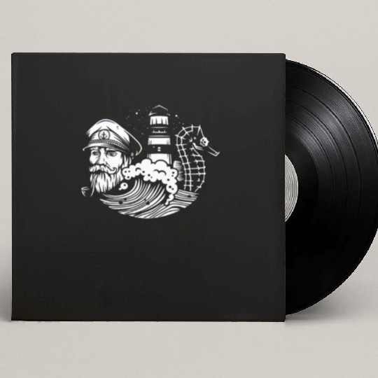 Never Underestimate Skipper Born In 1978 Custom Vinyl Record Sleeves