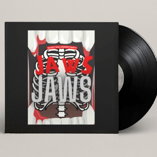 Jaws Halloween Custom Vinyl Record Sleeves