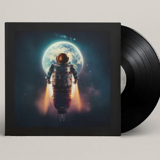 Rocketman Custom Vinyl Record Sleeves