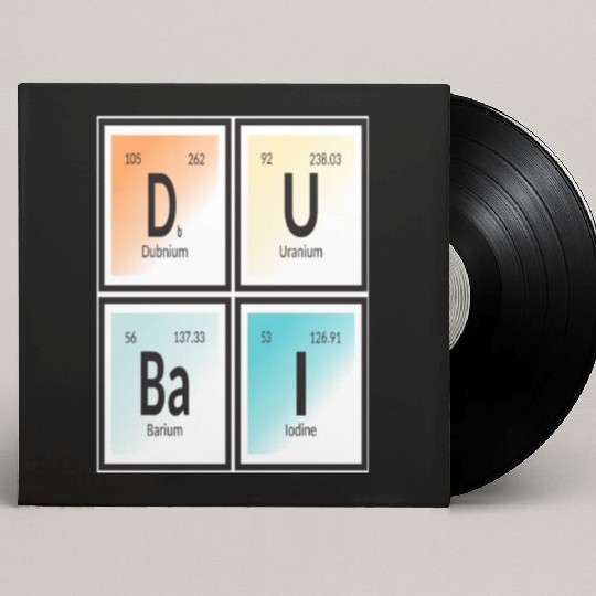 Elements of Dubai Custom Vinyl Record Sleeves