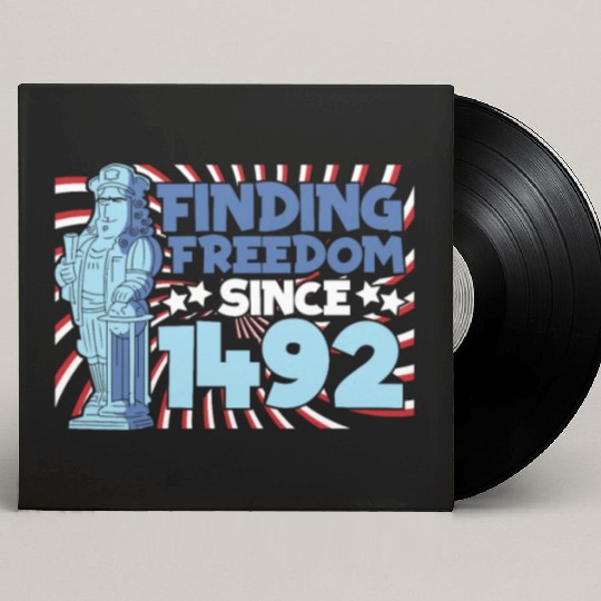 Columbus Day 1492 Custom Vinyl Record Sleeves