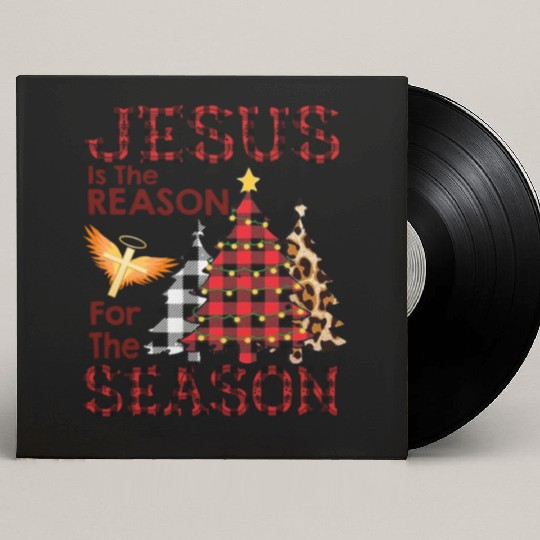 JESUS IS THE REASON FOR THE SEASON Custom Vinyl Record Sleeves