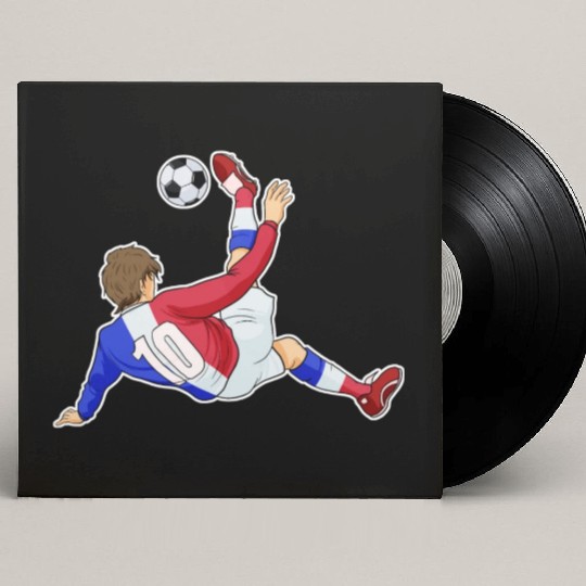 French National Soccer Team I Football France Custom Vinyl Record Sleeves