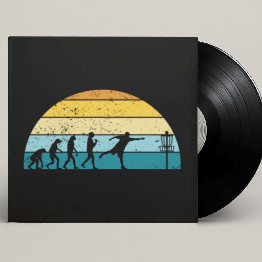 Disc Golf Disc Golfing Player Ultimate Frisbee Custom Vinyl Record Sleeves