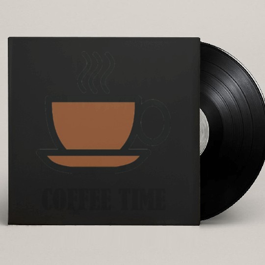 Coffee Time Custom Vinyl Record Sleeves
